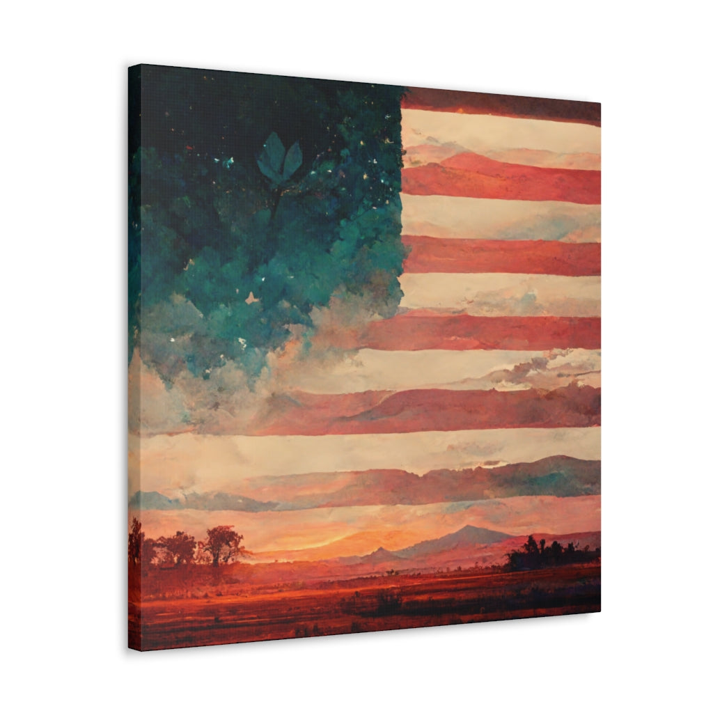 America - Canvas Gallery Wraps