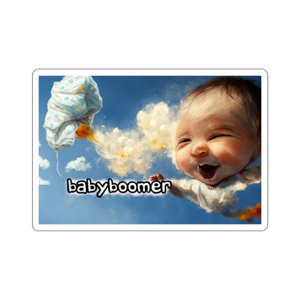 Baby Boomer - Kiss-Cut Stickers