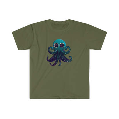 6-legged Octopus - Unisex Softstyle T-Shirt