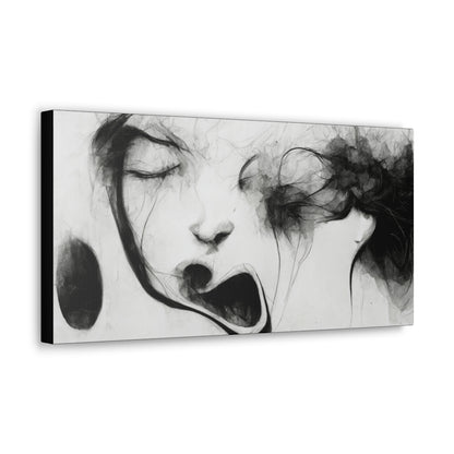 The Sneeze - Canvas Gallery Wraps