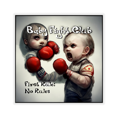 Baby FC Advert - Kiss-Cut Stickers
