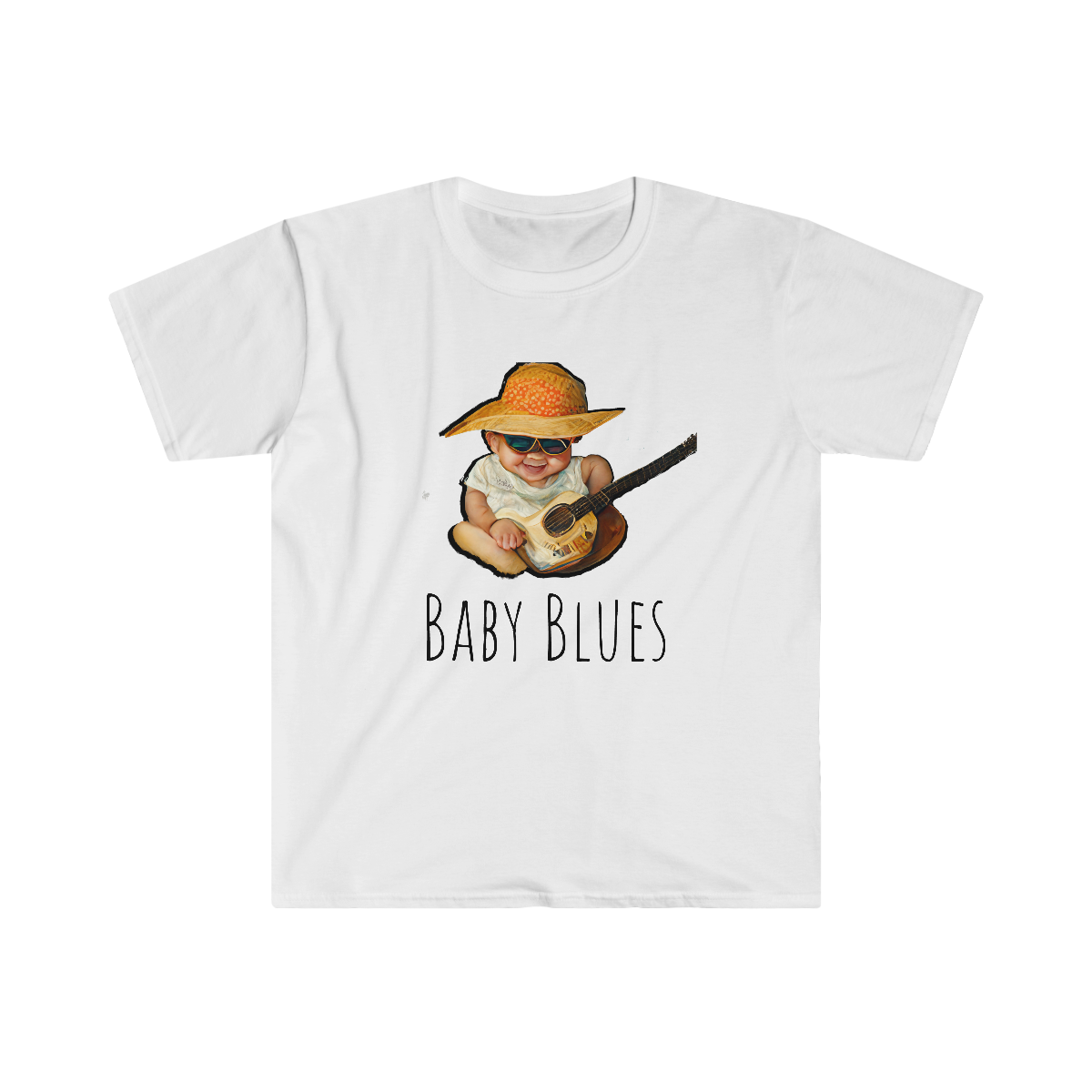 Baby Blues - Unisex Softstyle T-Shirt
