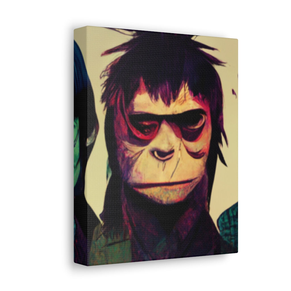 A Band of Gorillas - Canvas Gallery Wraps