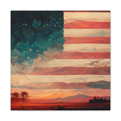 America - Canvas Gallery Wraps