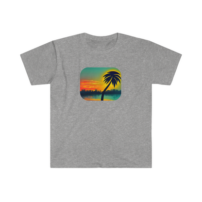 Neon Sunset - Unisex Softstyle T-Shirt