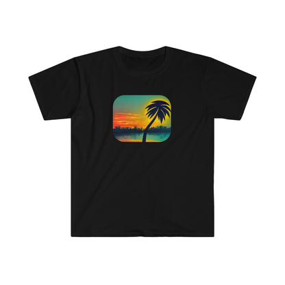 Neon Sunset - Unisex Softstyle T-Shirt
