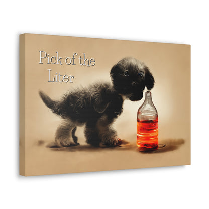 Pick of the Liter - Canvas Gallery Wraps