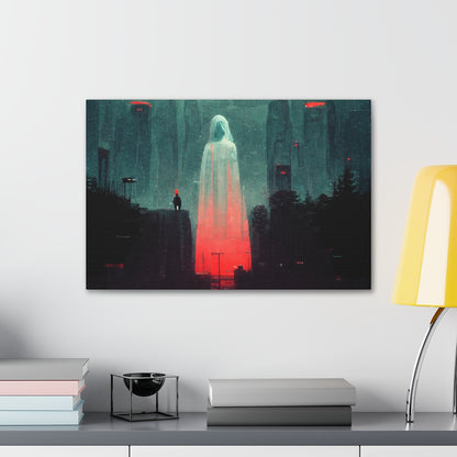 Our Lady in Red - Canvas Gallery Wraps