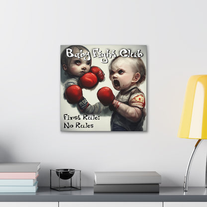 Baby FC Advert - Canvas Gallery Wraps